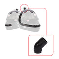 Bell FORCED AIR TOP/SIDE/45 DEGREE NOZZLE KIT - - Clear