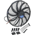 BRUSHLESS ULTRAPERFORMANCE 16IN ELECTRIC FAN 3300 CFM SBLADE 12V PULLER ONLY