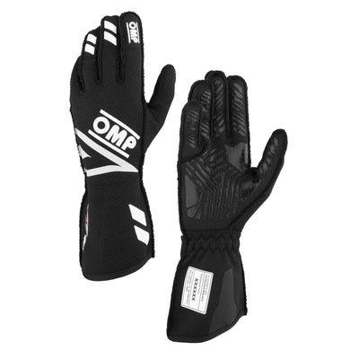 OMP TECNICA GLOVES FIA 8856-2018 RED / BLACK SZ XL