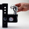 Weigh Safe Aero Hitch 10in Drop Hitch & 2in Shank (10K/12.5K GTWR) - Steel