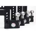 Weigh Safe Aero Hitch 10in Drop Hitch & 2in Shank (10K/12.5K GTWR) - Steel