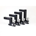 Weigh Safe Aero Hitch 10in Drop Hitch & 2in Shank (10K/12.5K GTWR) - Steel