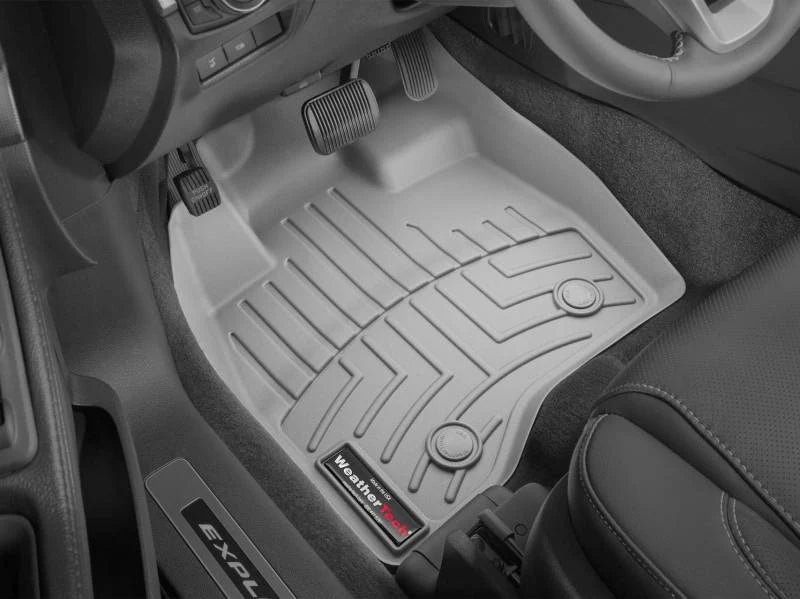 WeatherTech Black Front and Rear Floorliners Fits -21-23 Grand Cherokee L 441696-1-2