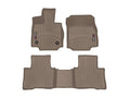 WeatherTech Tan Front and Rear Floorliners Fits -20-25 RAV4 Hybrid 451516-1-3