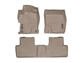 WeatherTech Tan Front and Rear Floorliners Fits -20-15 Civic 456311-453732