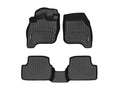 WeatherTech Black Front and Rear Floorliners Fits -20-17 e-Golf 441338-1-2