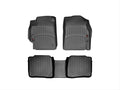WeatherTech 07-11 Toyota Camry Front and Rear Floorliners - Black