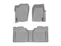WeatherTech Grey Front and Rear Floorliners Fits -20-10 Ranger 46024-1-2