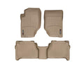 WeatherTech Tan Front and Rear Floorliners Fits -20-09 Sorento 45112-1-2