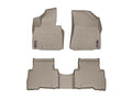 WeatherTech 14+ Kia Sorento Front and Rear Floorliners - Tan