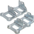 Engine Mount Brackets 1978-1988 GM A, G-Body LS Swap Engine Mounting Brackets Use With Small Block Clamshell Mounts Hooker BlackHeart