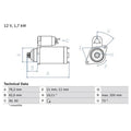 STARTER 12V