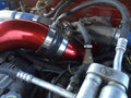 Intake Horn High Flow 4 in. for 2001-2004 Duramax LB7 Orange Frost
