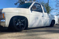 Raceline 156B Surge 18x8in / 5x127 BP / 35mm Offset / 78.1mm Bore - Black & Milled Wheel