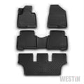 ~(8 lbs. 26X4X3)~ Profile Floor Liners Front and 2nd Row Black Corolla 2016-2018