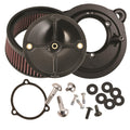 S&S Cycle 2008+ BT w/ S&S 58mm Throttle Body Stealth Air Cleaner Kit w/o Cover