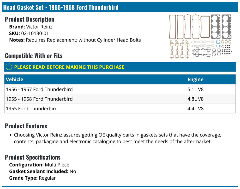 HEAD GASKET SET