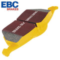 EBC 2020+ Chevrolet Corvette (C8) Z51 Performance Package 6.2L Yellowstuff Rear Brake Pads