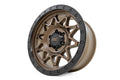Rough Country Rough Country 78 Series Wheel Simulated Beadlock Bronze Black 17x8.5 6x135 0mm 78170917