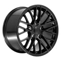 17 IN REPLICA WHEEL CV08A FITS CHEVROLET CORVETTE C6 ZR1 RIM 17X9.5 SATIN WHEE