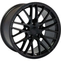 17 IN REPLICA WHEEL CV08A FITS CHEVROLET CORVETTE C6 ZR1 RIM 17X9.5 SATIN WHEE