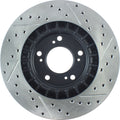 StopTech 00-09 S2000 Slotted & Drilled Right Front Rotor