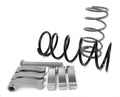 R1 99-06 Jeep Cherokee Front Carbon Coated Brake Rotor Set w/Ceramic Pads and Hardware