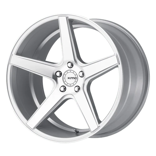 DISTRICT 22x10.5 5x114.30 SILVER MACHINED (40 mm)