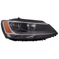 RH HEADLAMP ASSY COMPOSITE; SEDAN; JETTA 1116
