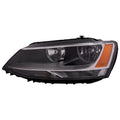LH HEADLAMP ASSY COMPOSITE; SEDAN; JETTA 1116