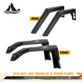 Wolfstorm fender flares close-up
