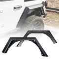 Wolfstorm fender flares installed view
