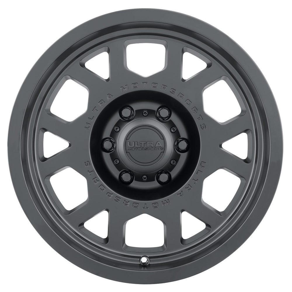 Ultra Wheel black auto part