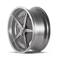 ~(25 lbs. 19X19X8)~ 605 (605) MACHINED SPOKES AND LIP 17X7 5-120.65 0MM 83.82MM