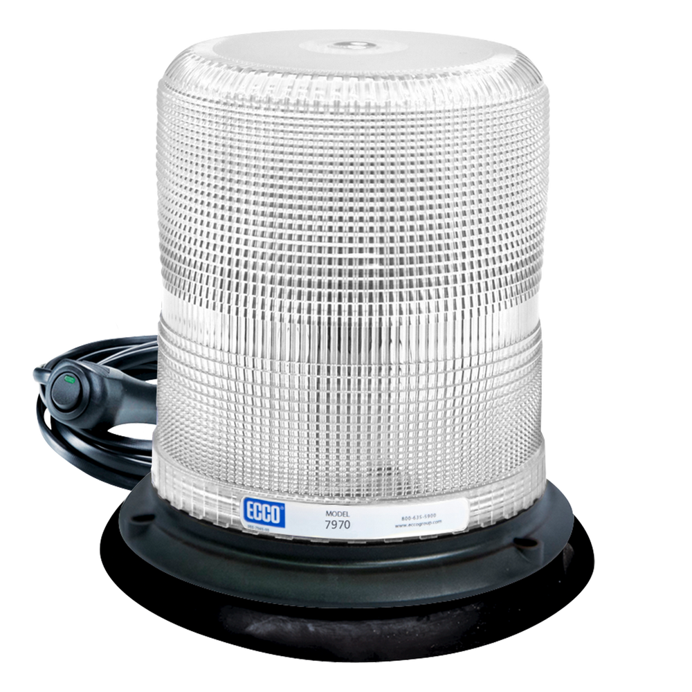 LED BEACON: PULSE II 1248VDC PULSE8 FLASH 7IN GREEN