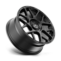 BULLY 18X8 5X108.00 STN BLACK 38 MM