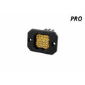 Diode Dynamics - Stage Series C1 LED Pod Pro Yellow Flood Flush ABL (single)