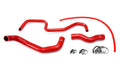 HPS Performance Black Reinforced Silicone Radiator Hose Kit Coolant for Infiniti 03-07 G35 Coupe