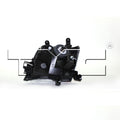 CAPA 0515 NS XTERA CHR HEADLAMP ASSY RH