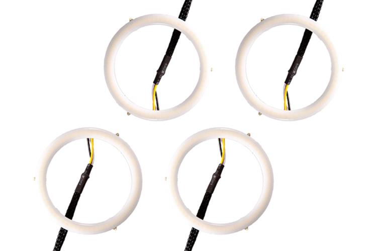 Diode Dynamics Halo Lights LED 70mm - White Four