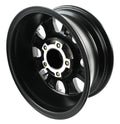 Raceline 861M Mamba 15x6in / 5x5 BP / 0mm Offset / 3.19mm Bore - Black and Milled