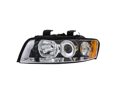 LH HEADLAMP ASSY COMPOSITE; 4DR SDN/4DR WGN; HALOGEN; A4 0205