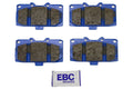 EBC 89-95 Nissan Skyline (R32) 2.6 Twin Turbo GT-R Bluestuff Front Brake Pads