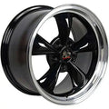 18 IN REPLICA WHEEL FR01 FITS FORD MUSTANG BULLITT RIM 18X9 BLACK WHEEL