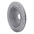 DFC 03-04 Subaru Impreza Rear Right Drilled & Slotted Geoperformance Rotor