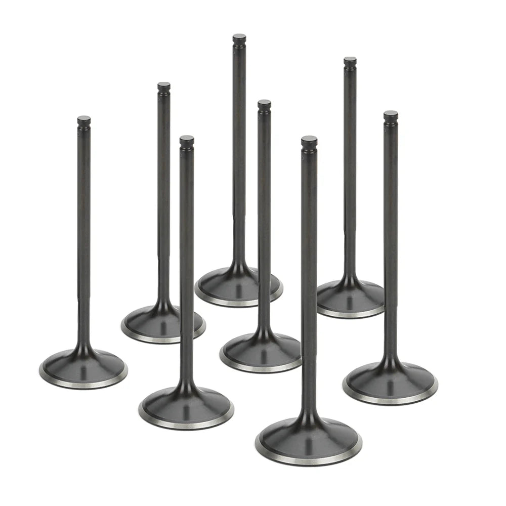 Supertech Nissan SR20VE Black Nitrided Intake Valve - +1mm Oversize - Set of 8