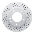 R1 03-06 Kia Sorento Front Right Drilled & Slotted Geoperformance Rotor