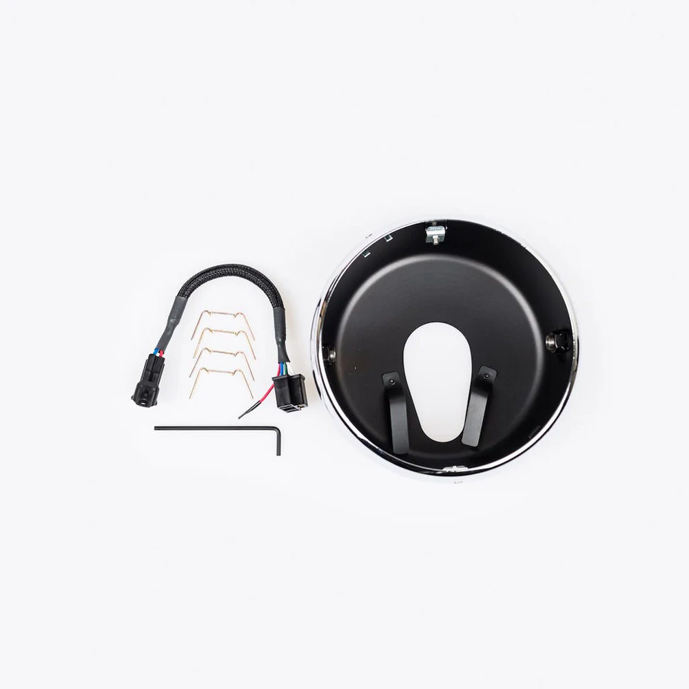 HEADLIGHT ADAPTER KIT CHROME MA03300CR