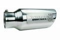 Sinister Diesel Dual Wall Exhaust Tip W/ Angle Cut (4in. to 6in.) - Chrome