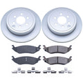 Power Stop 2003 Dodge Durango Rear Z17 Evolution Geomet Coated Brake Kit